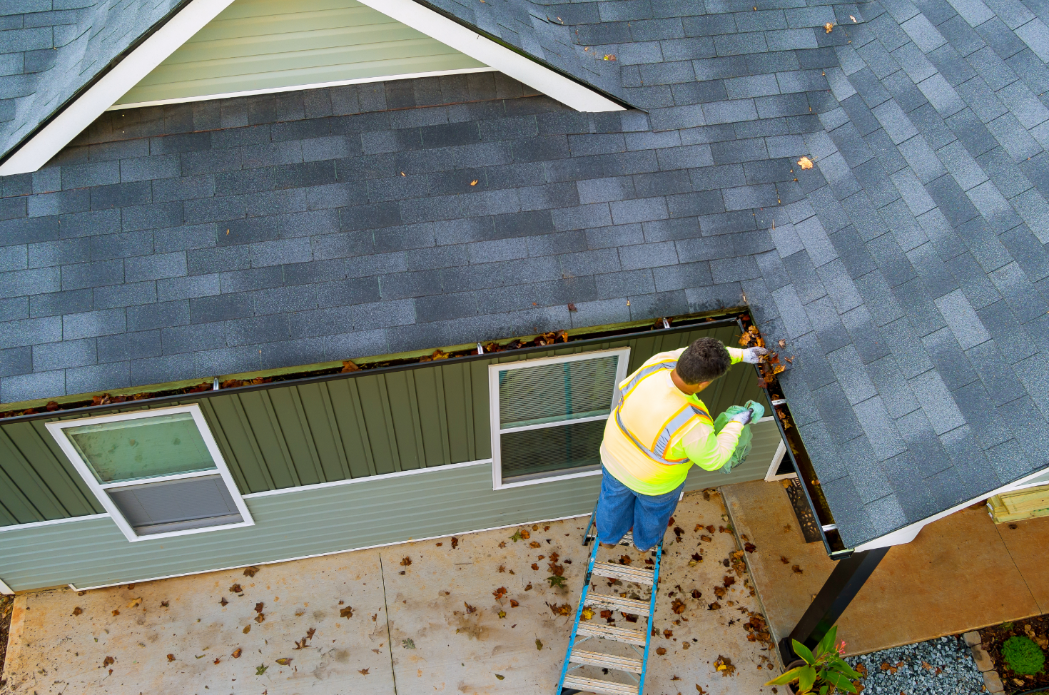 Clean downpipe outlet after professional clearing Melbourne